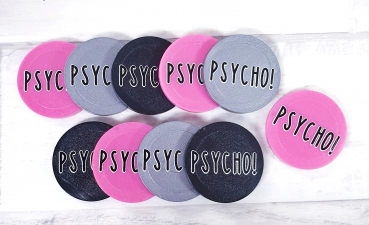 Einkaufswagenchip PSYCHO!
